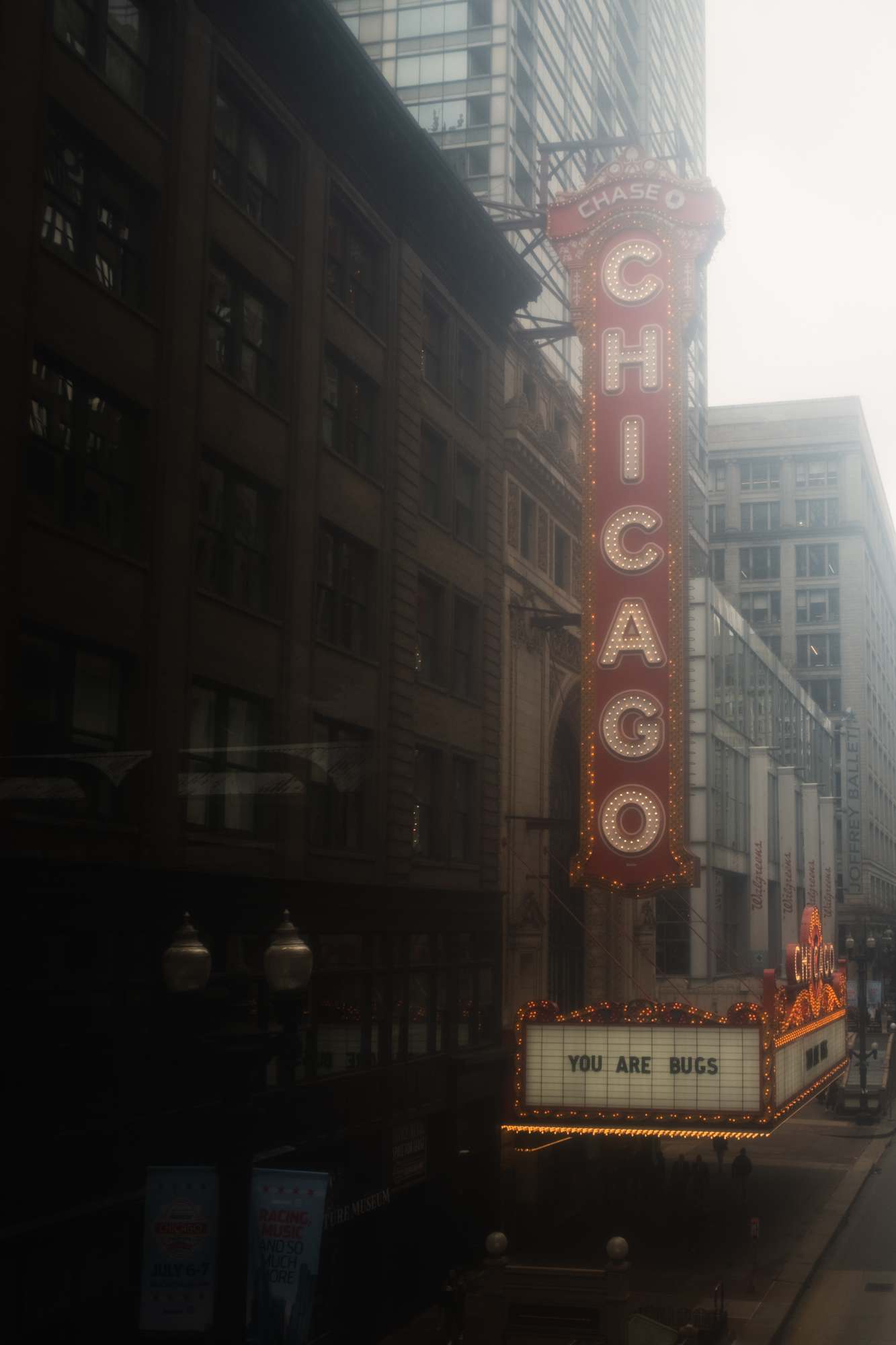 Chicago Theatre Marquee