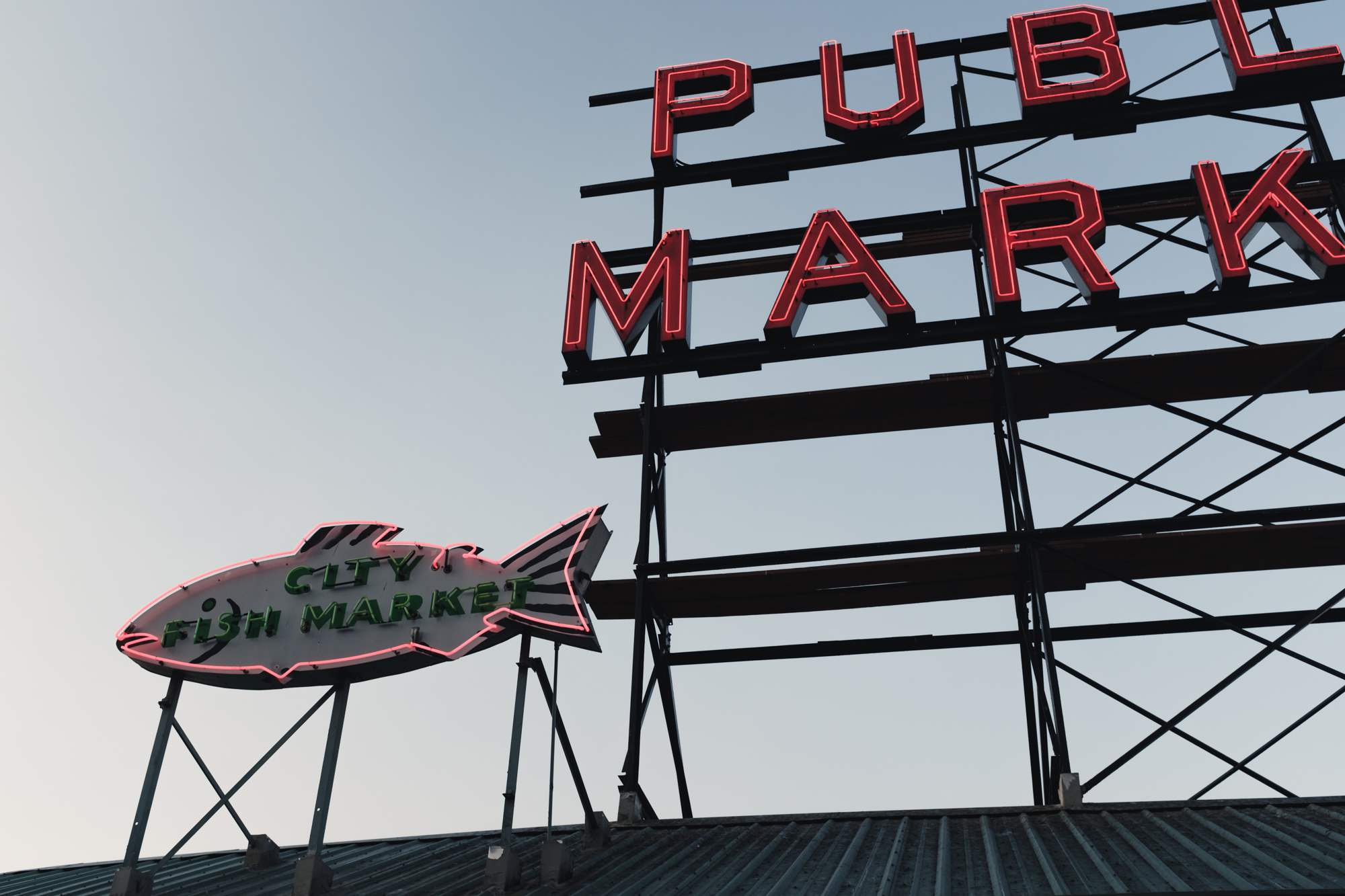 City Fish Market Sign