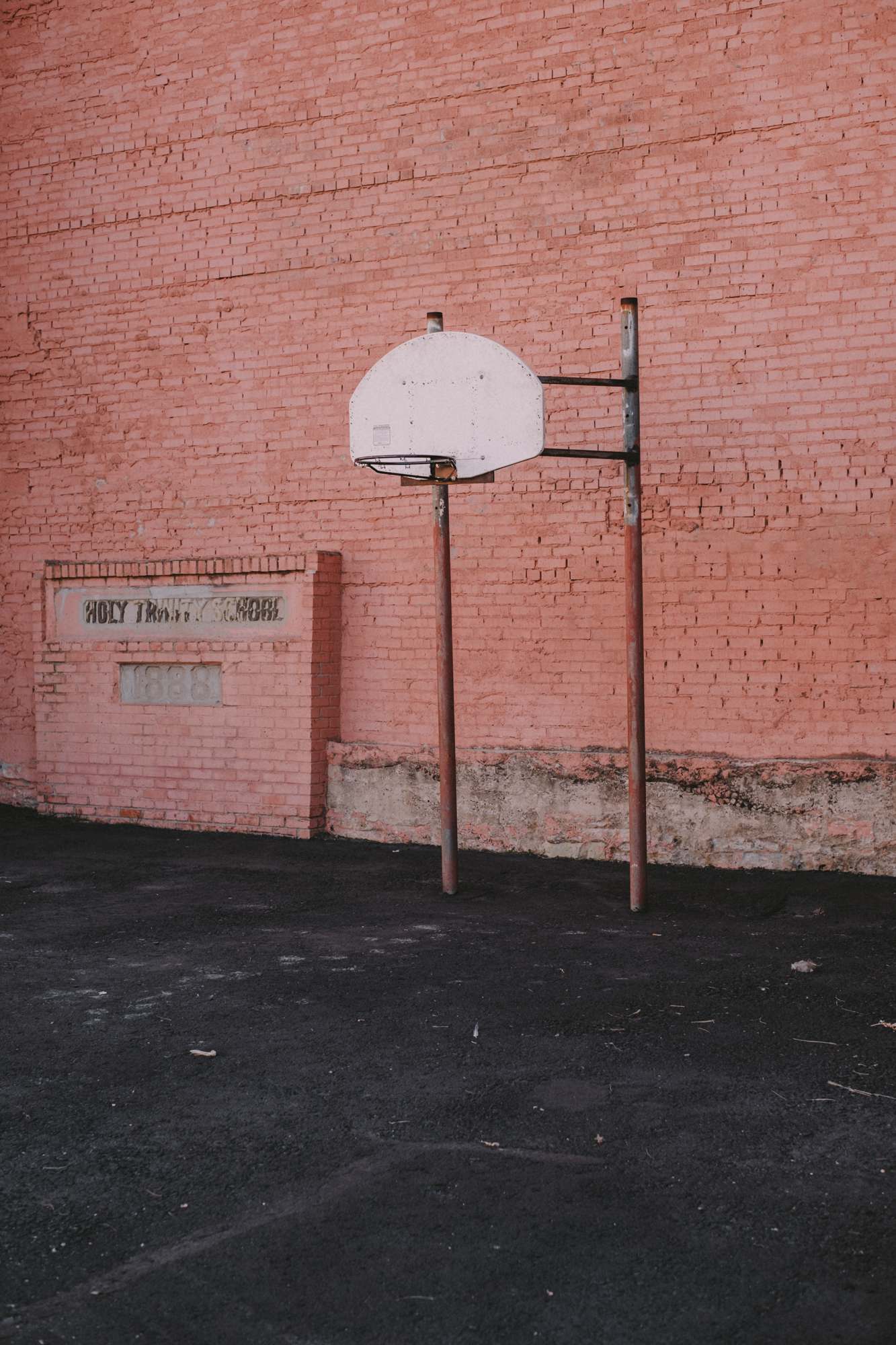 Holy Trinity School Basketball Hoop