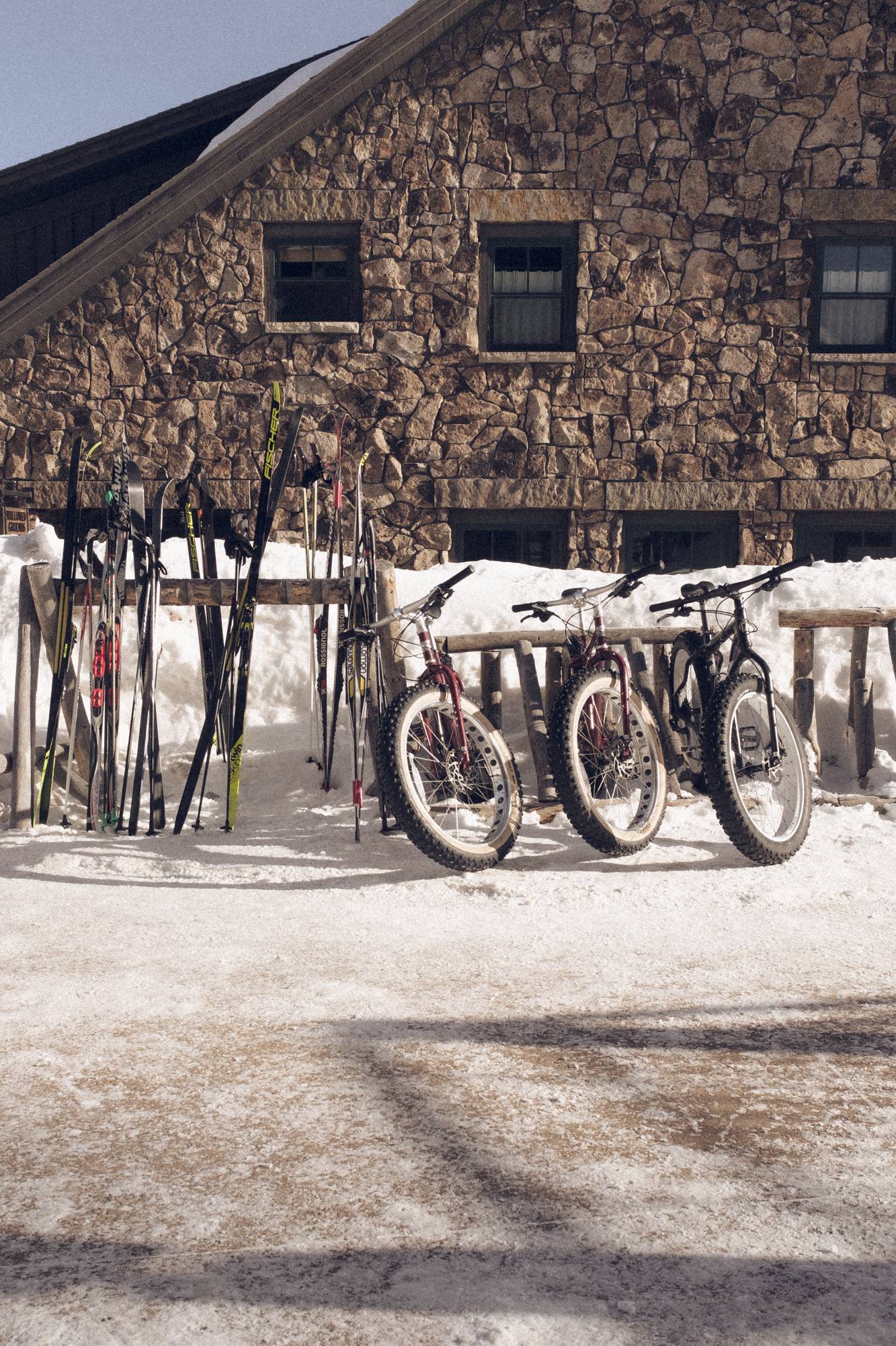 Fat Bike and Cross-country Ski Racks
