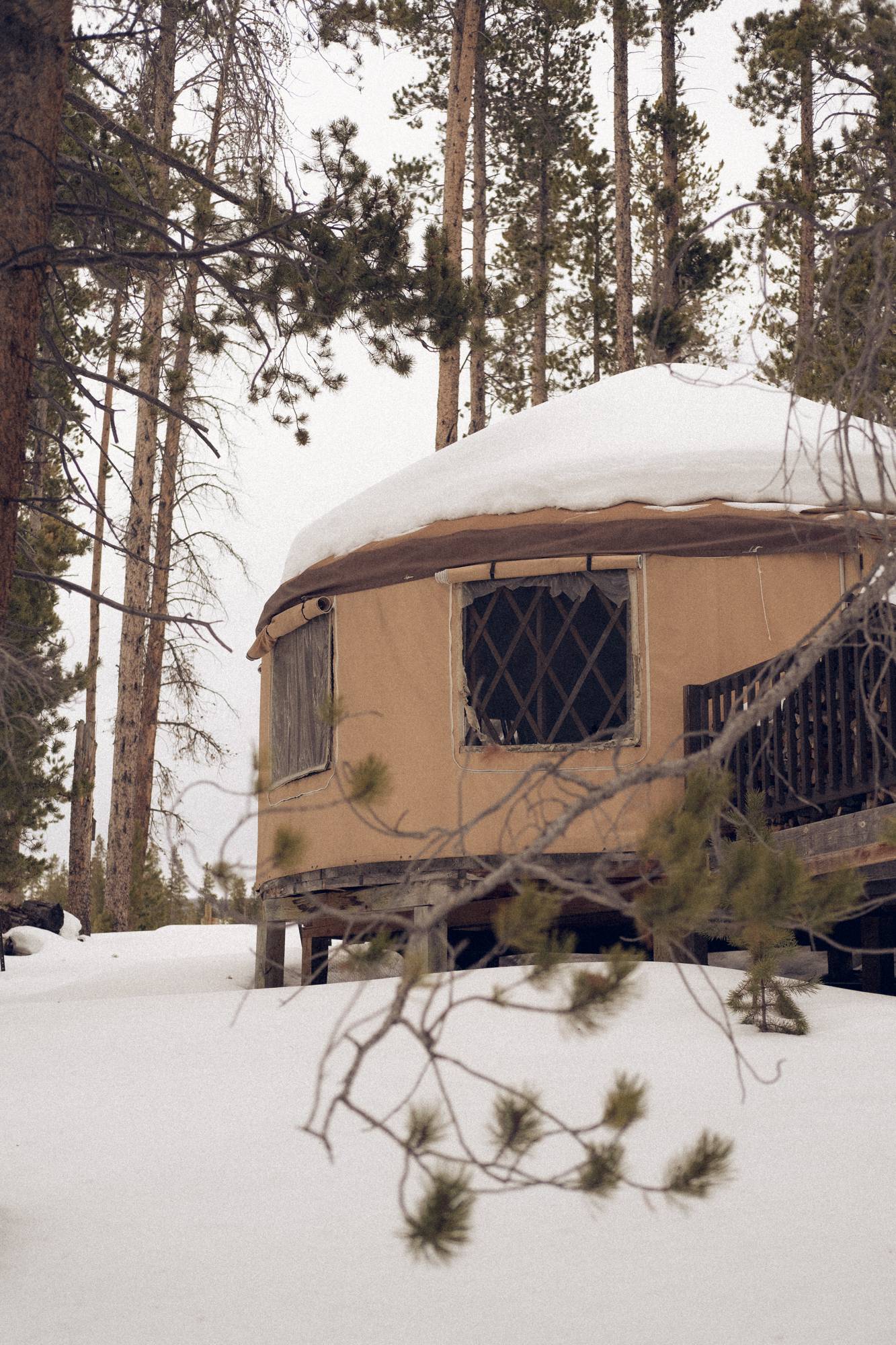 Abandoned Yurt