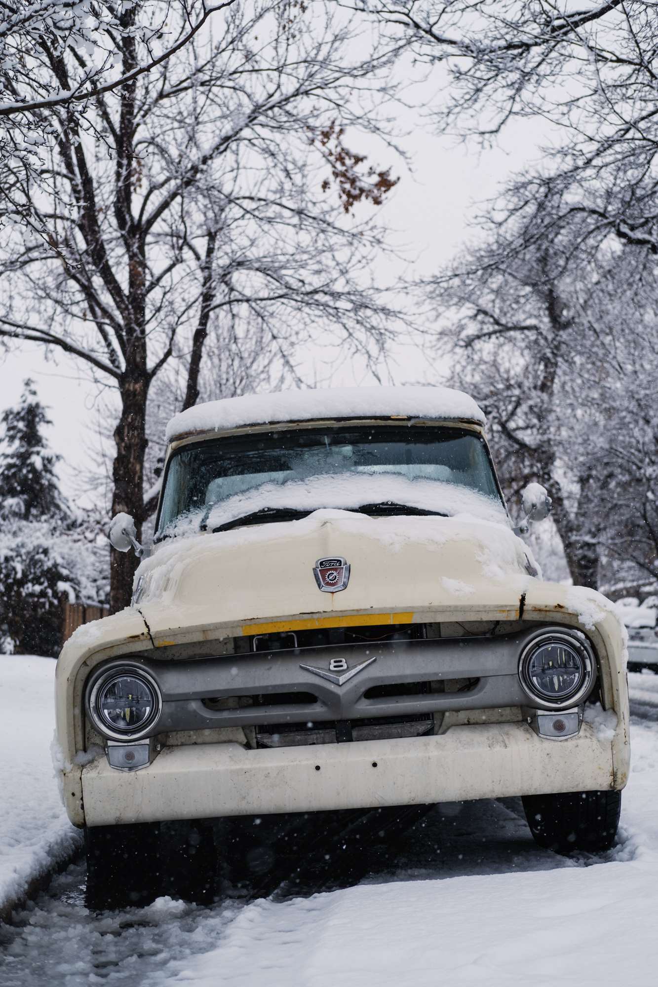 Ford F-100 Front View