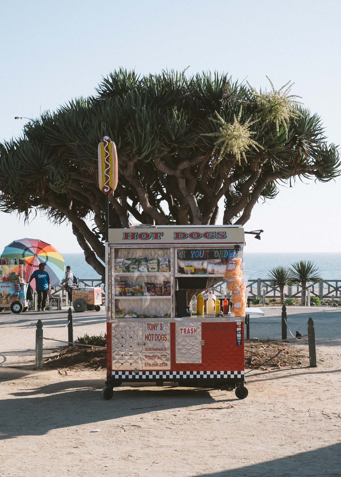 Hot Dog Vendor in Santa Monica