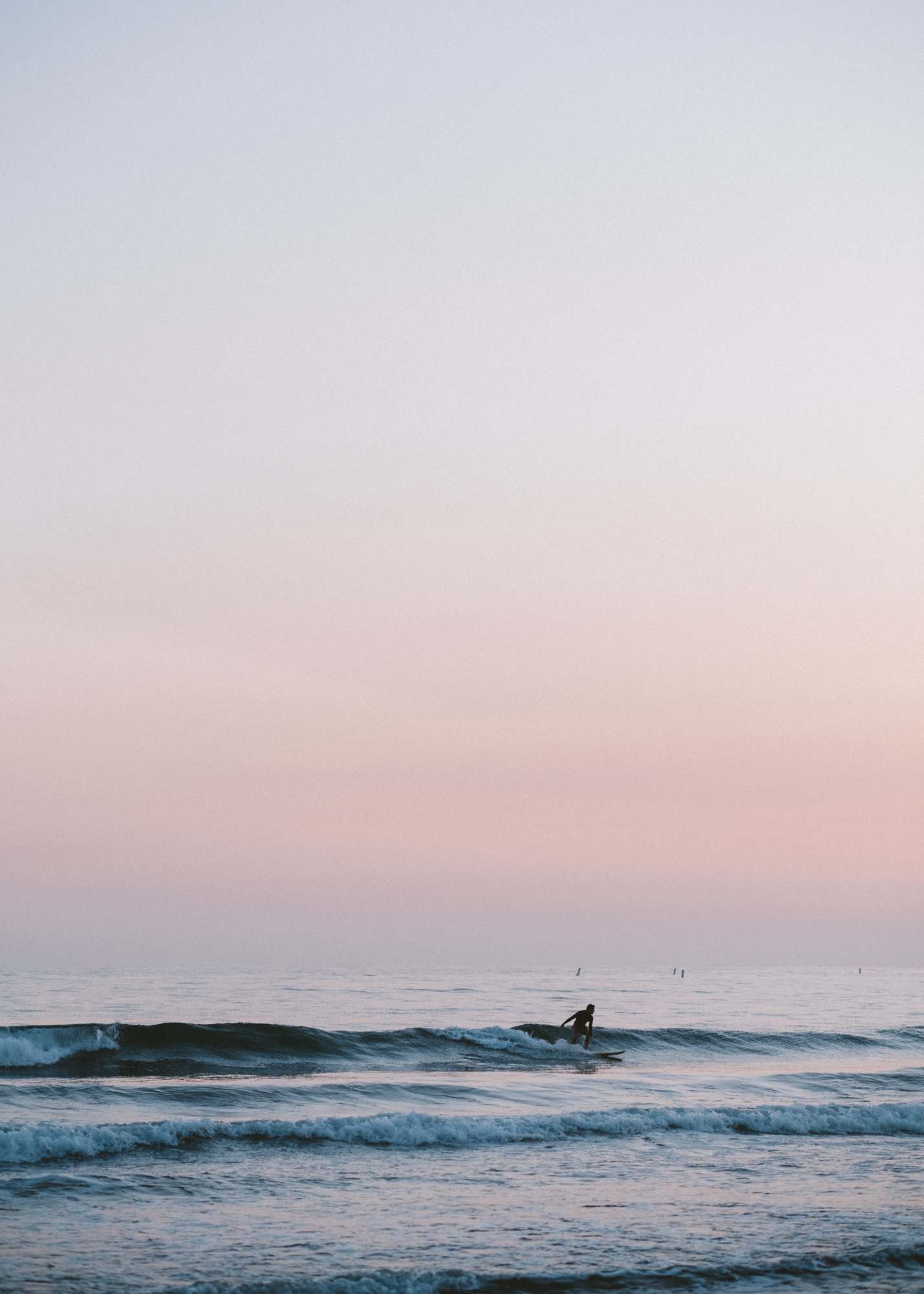 Surfer at Dusk