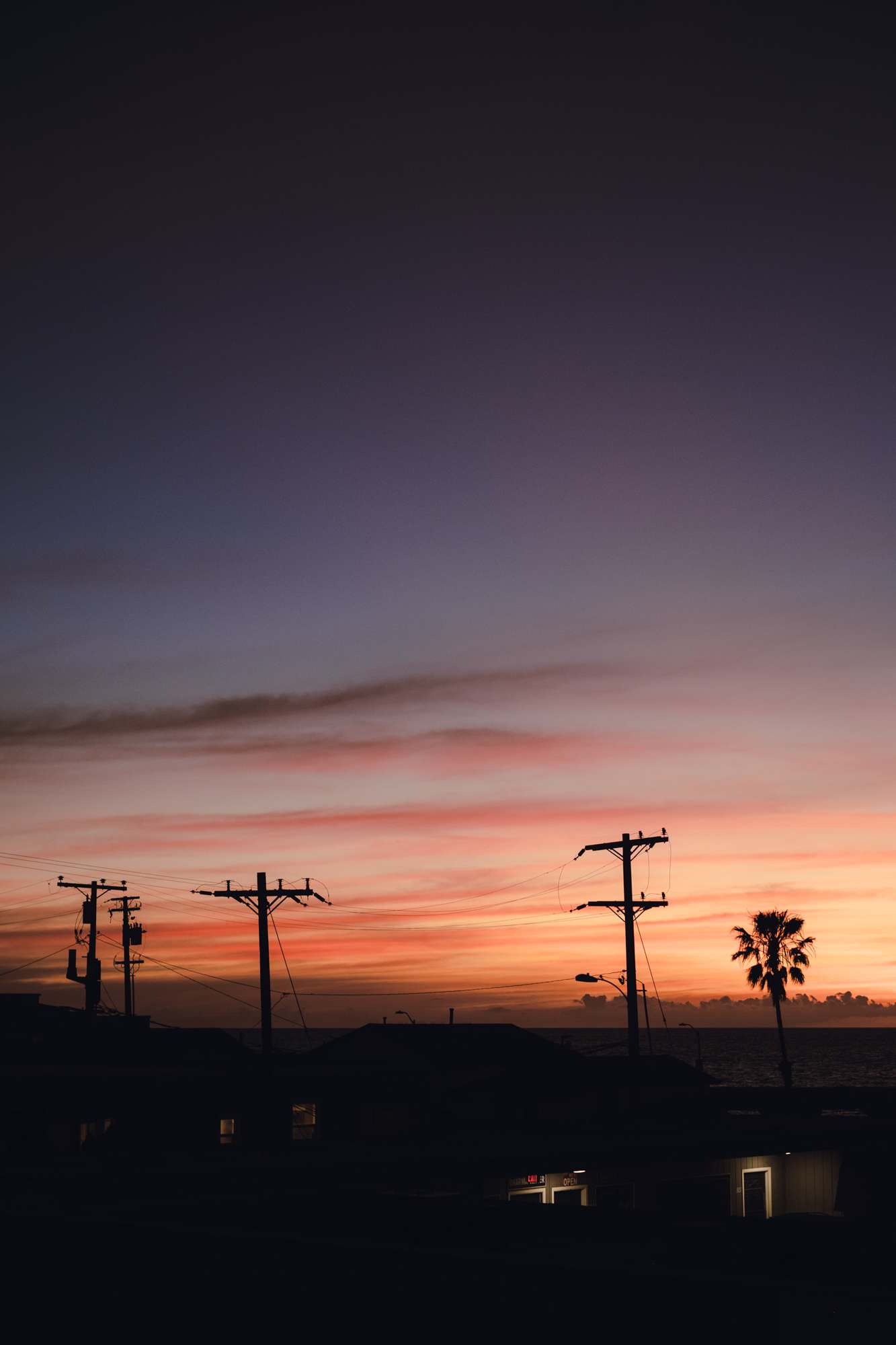 Ocean Beach, San Diego, CA Sunset