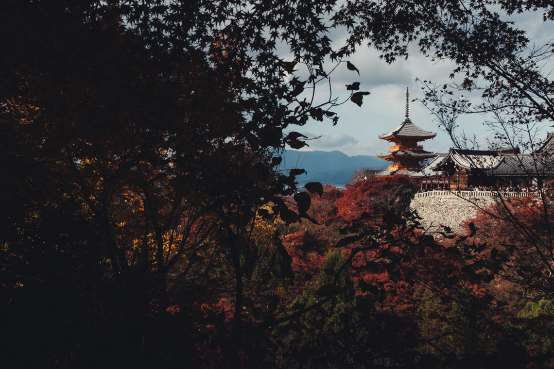 Fall Colors and the Sanjunoto Pagoda - Kyoto, Japan - Fuji X100F