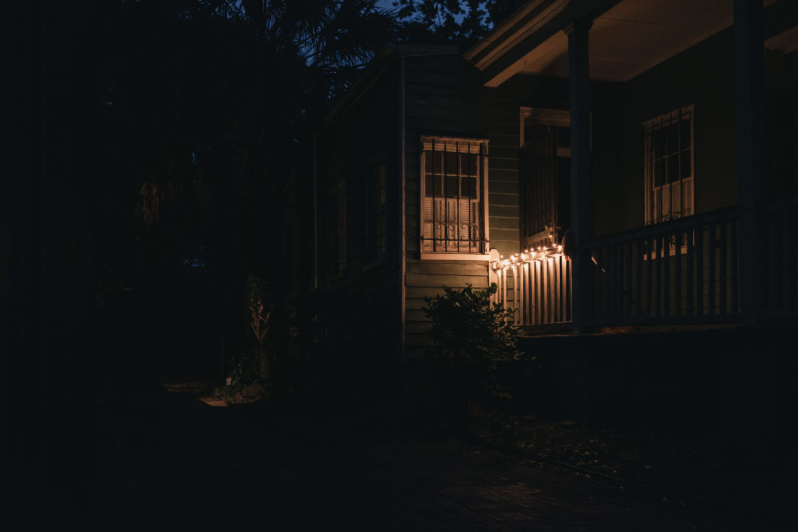 Night Porch - Charleston, South Carolina - Fuji X100F