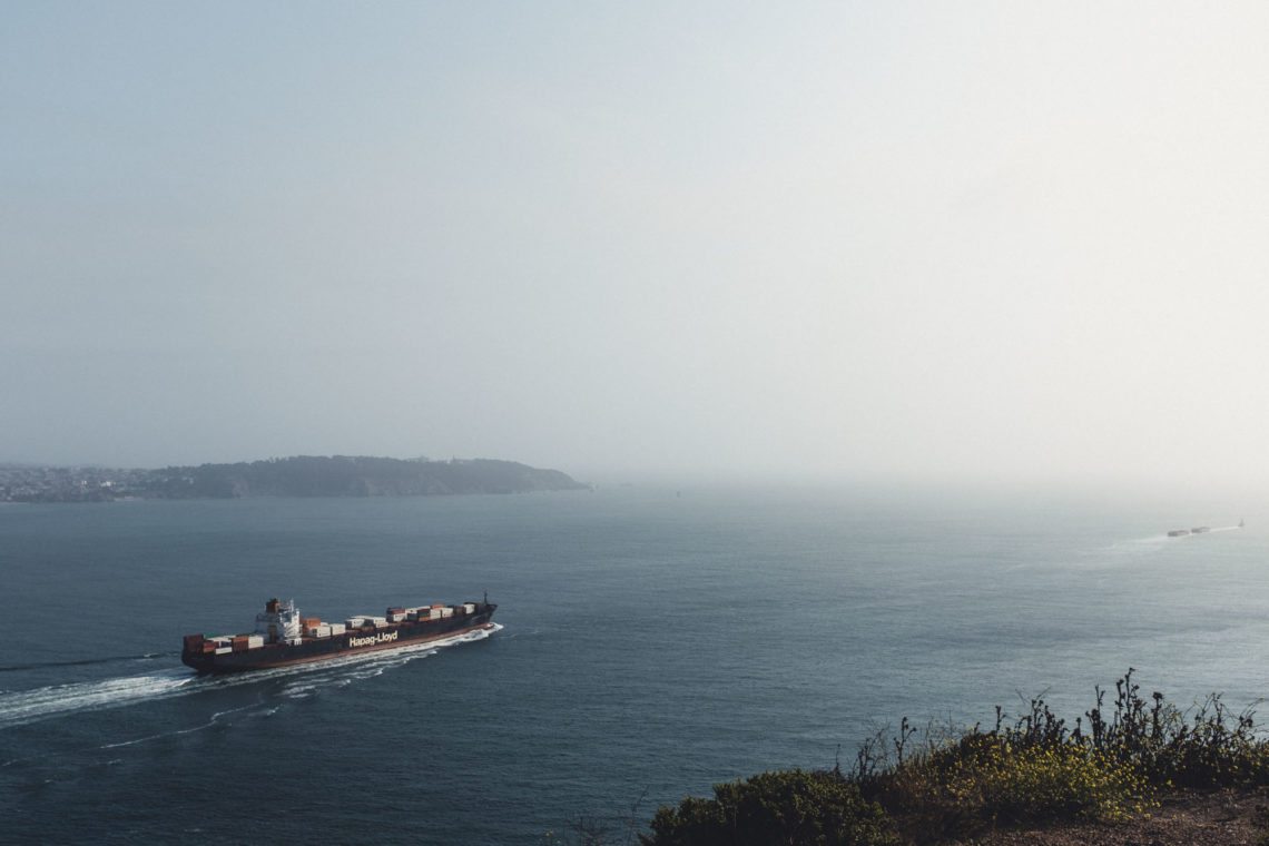 Hapag-Lloyd Singapore Express - Sausalito, California - Fuji X100F