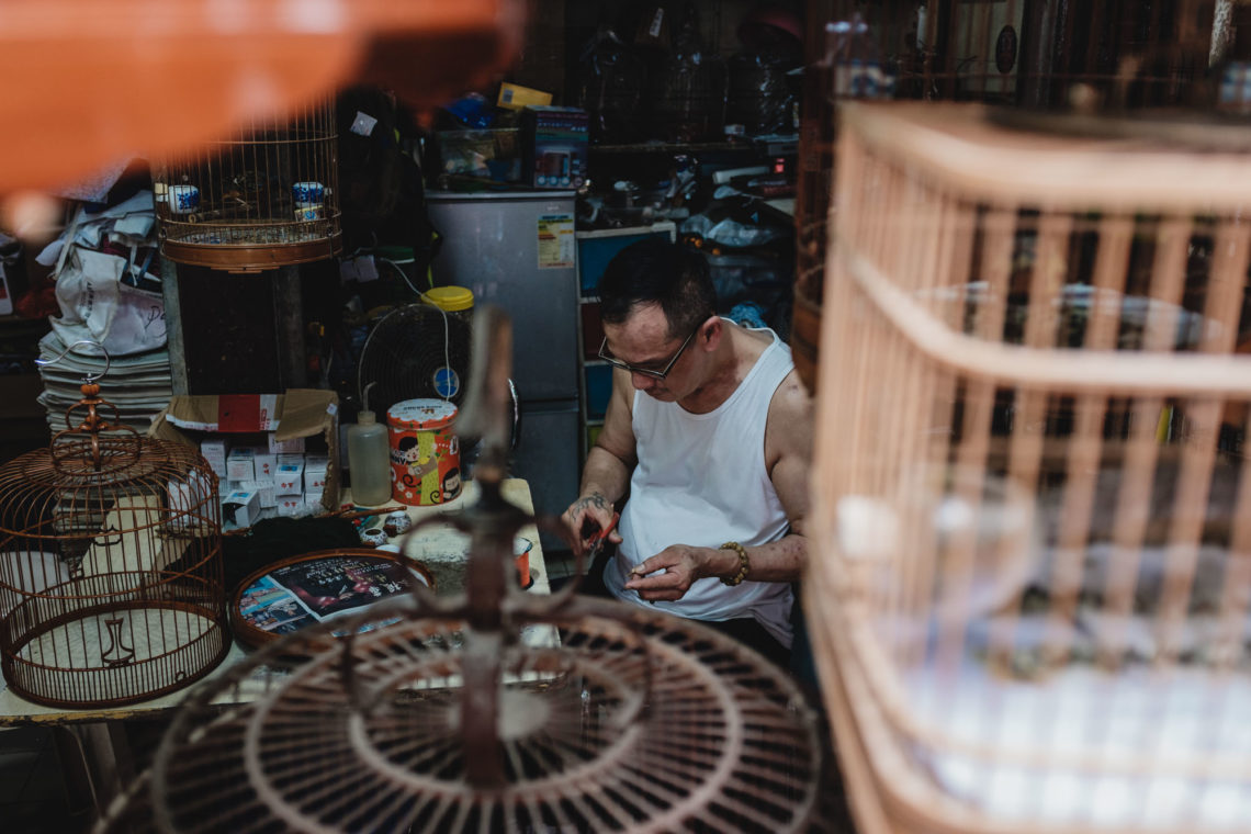 Yuen Po Street Bird Garden and Market Vendor II - Hong Kong - Fuji X100F