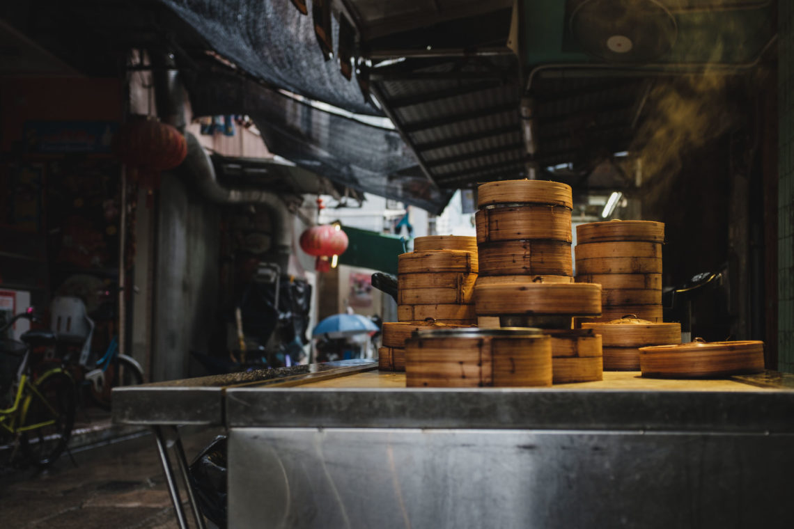 Bamboo Steamers - Tai O, Hong Kong - Fuji X100F