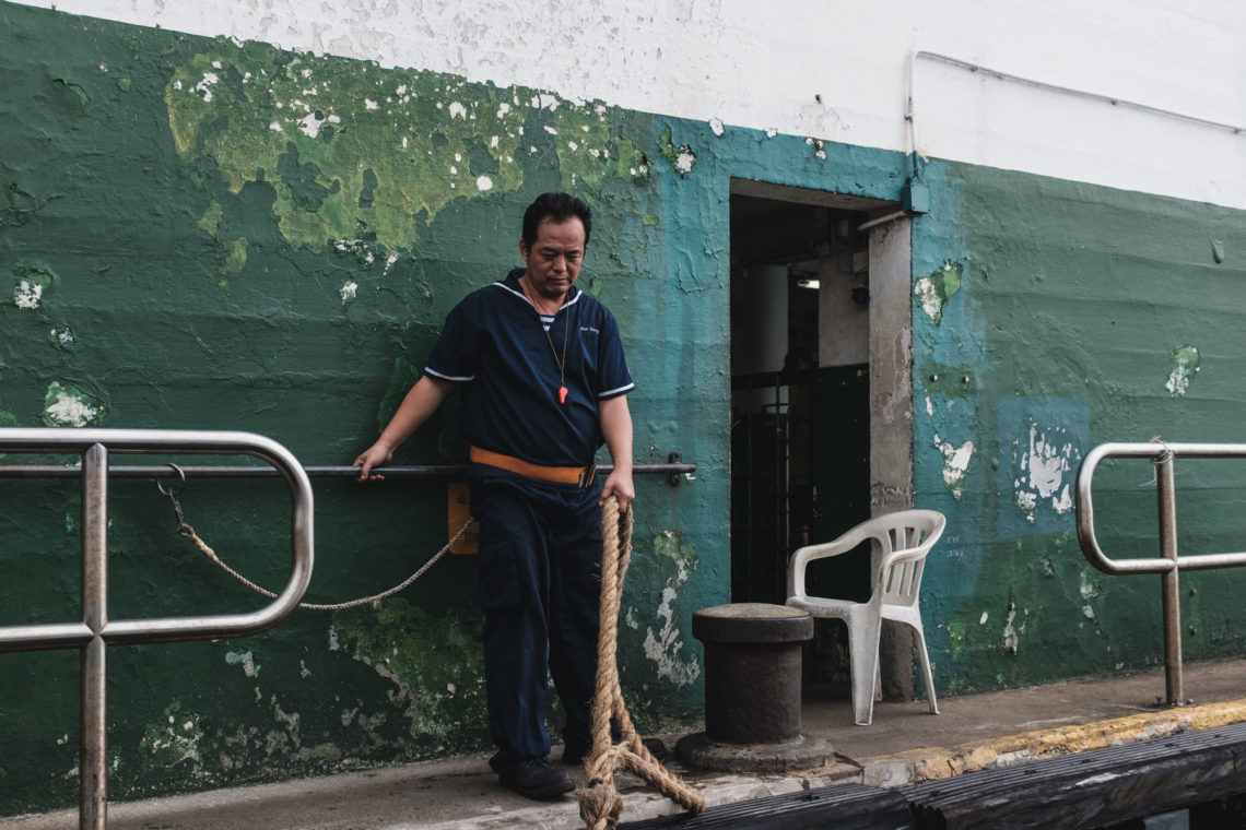 Star Ferry Pier Attendant I - Hong Kong - Fuji X100F