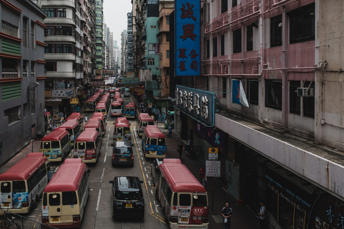 Tung Choi Street Public Light Bus Stand II - Hong Kong - Fuji X100F
