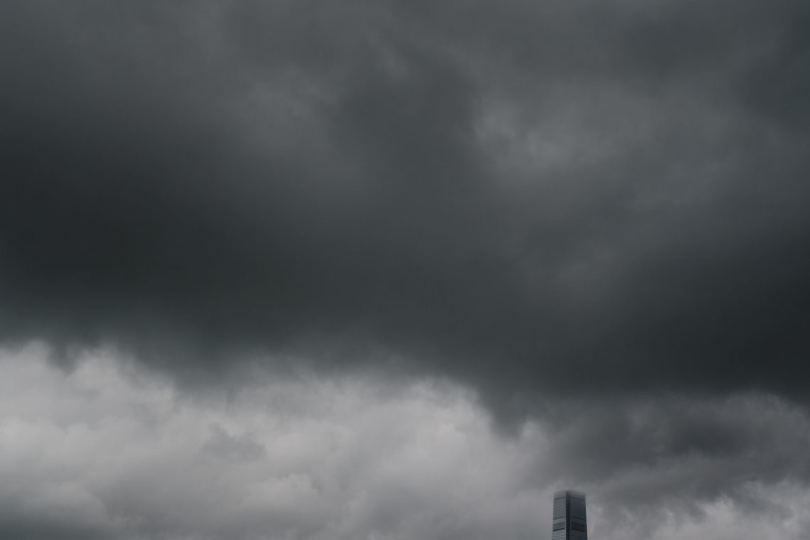 Skyline in the Clouds - Hong Kong - Fuji X100F