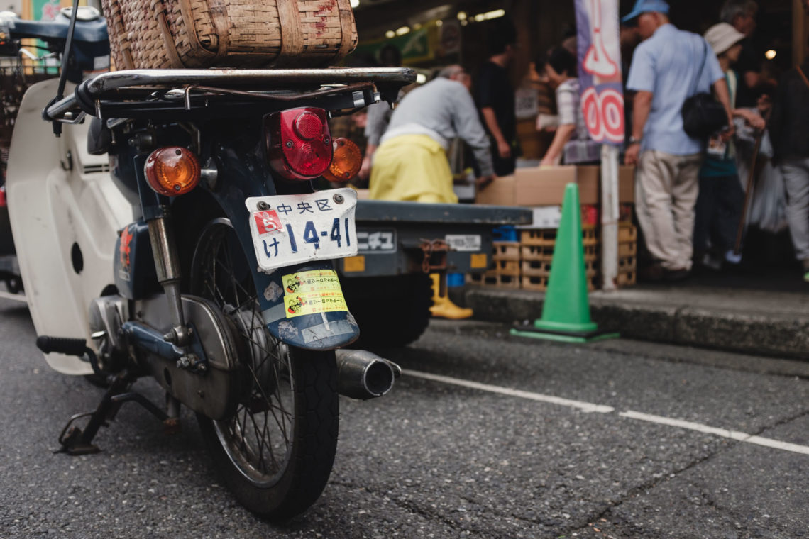 Motorbike Delivery - Tokyo, Japan - Fuji X100F