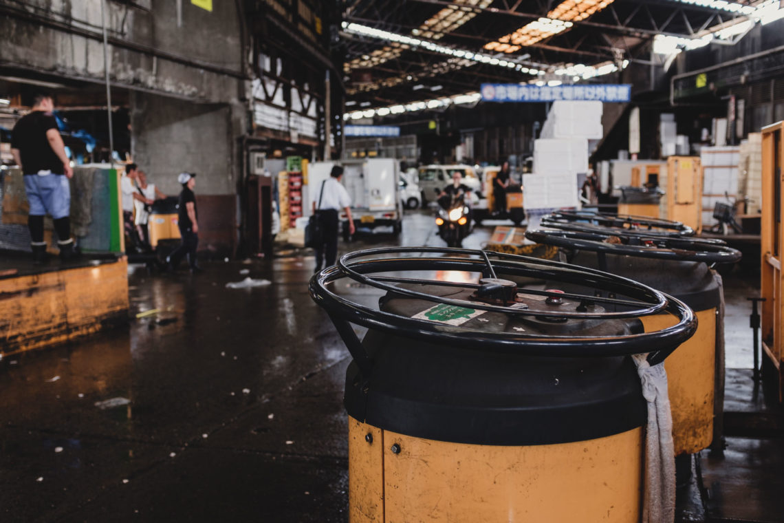 The Turrets of Tsukiji Market - Tokyo, Japan - Fuji X100F