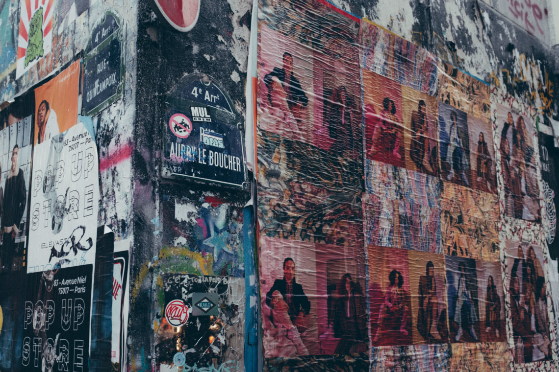 4th Arrondissement Poster Wall - Paris, France - Fuji X100F