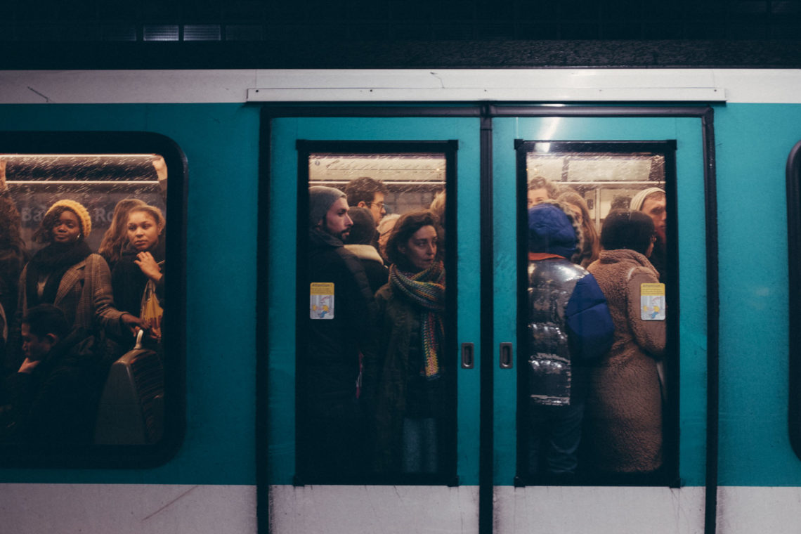 Dreary Commute - Paris, France - Fuji X100F