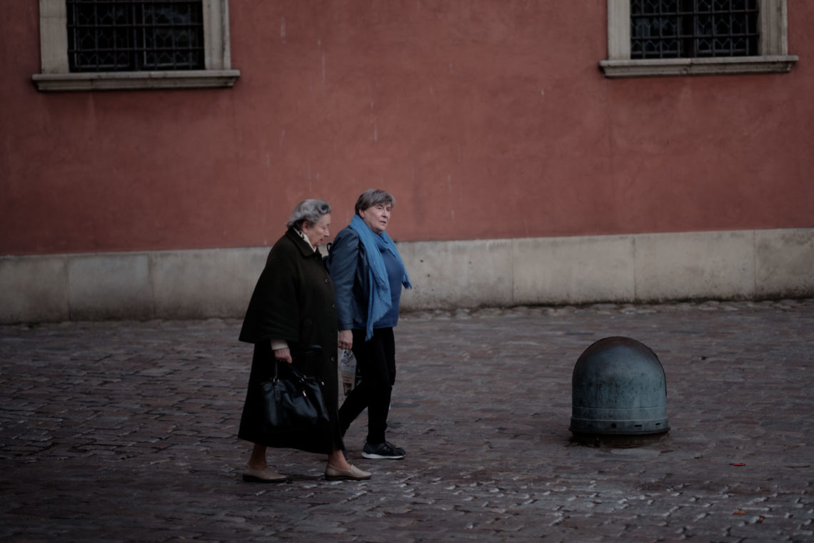 A Stroll Between Friends - Warsaw, Poland - Fuji X-T3