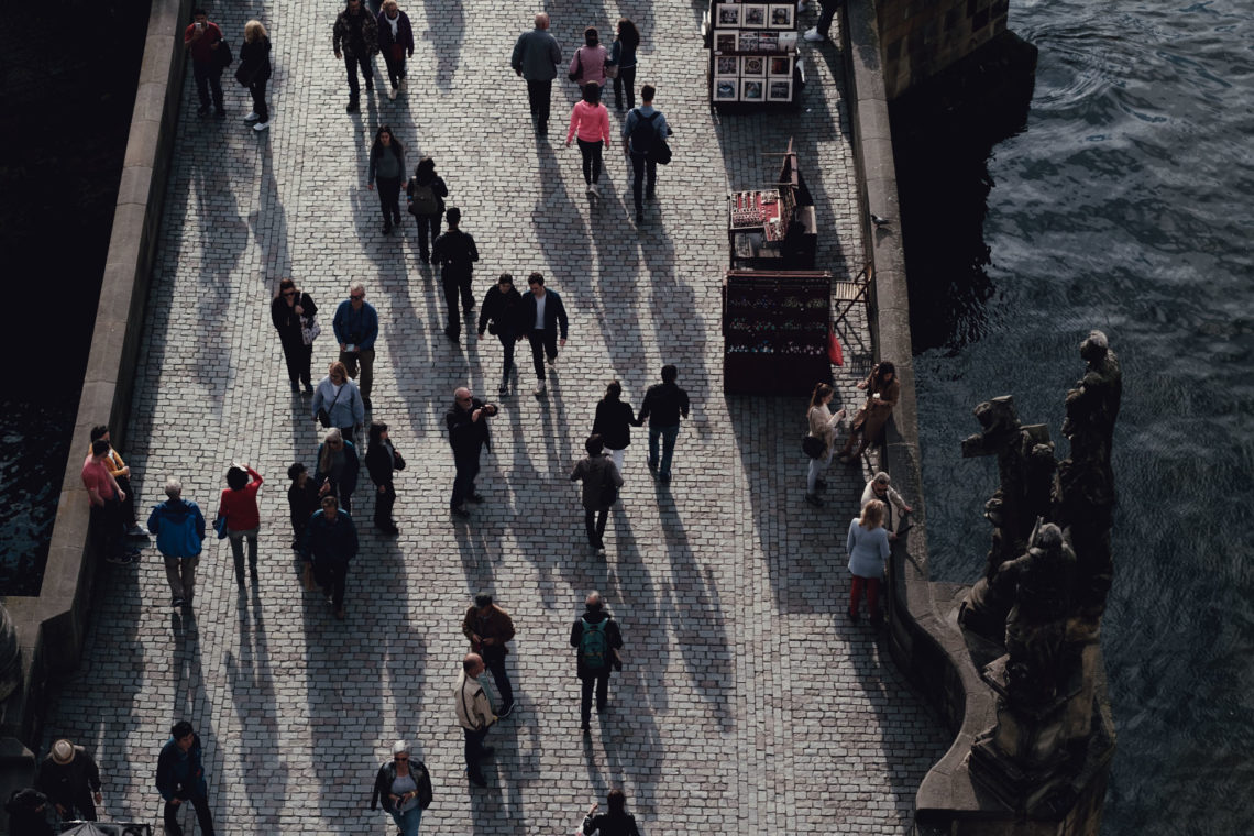 Charles Bridge From Above - Prague, Czech Republic - Fuji X-T3