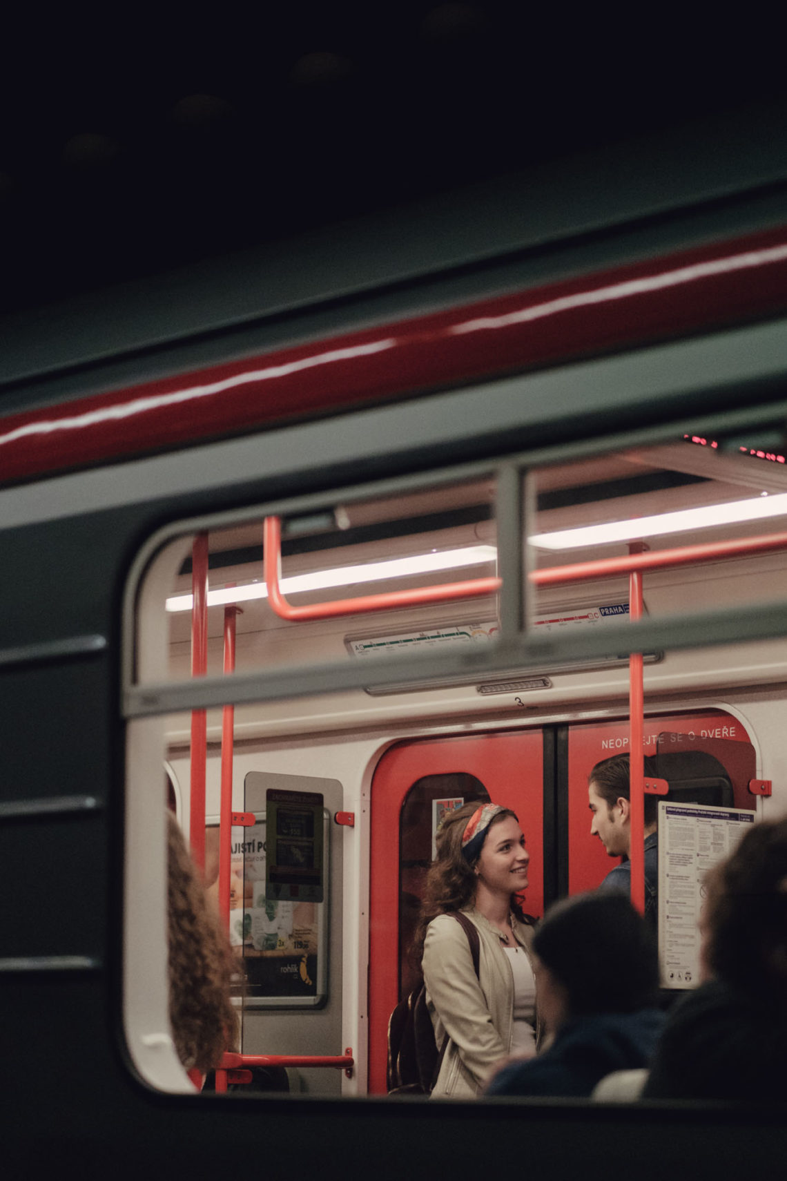 Subway Lovers - Prague, Czech Republic - Fuji X100F