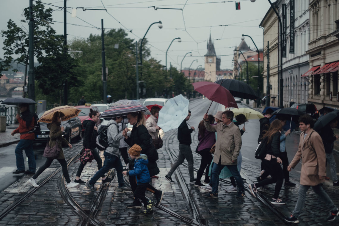 Sheltered by the Storm - Prague, Czech Republic - Fuji X-T3