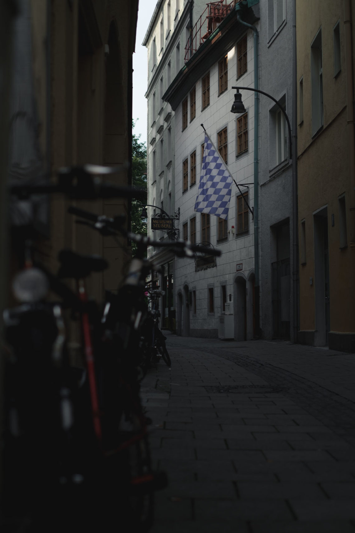 Flag of Bavaria - Munich, Germany - Fuji X-T3