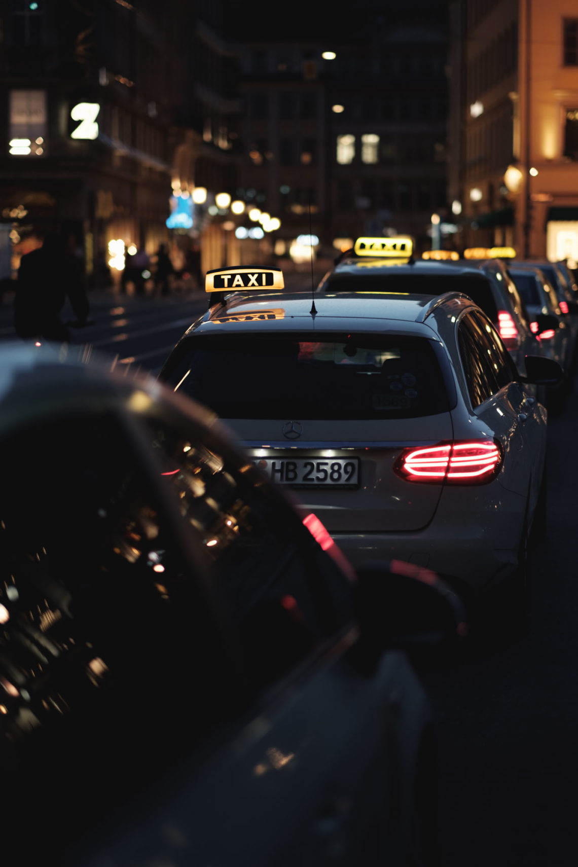 Munich Taxi Stand - Munich, Germany - Fuji X-T3