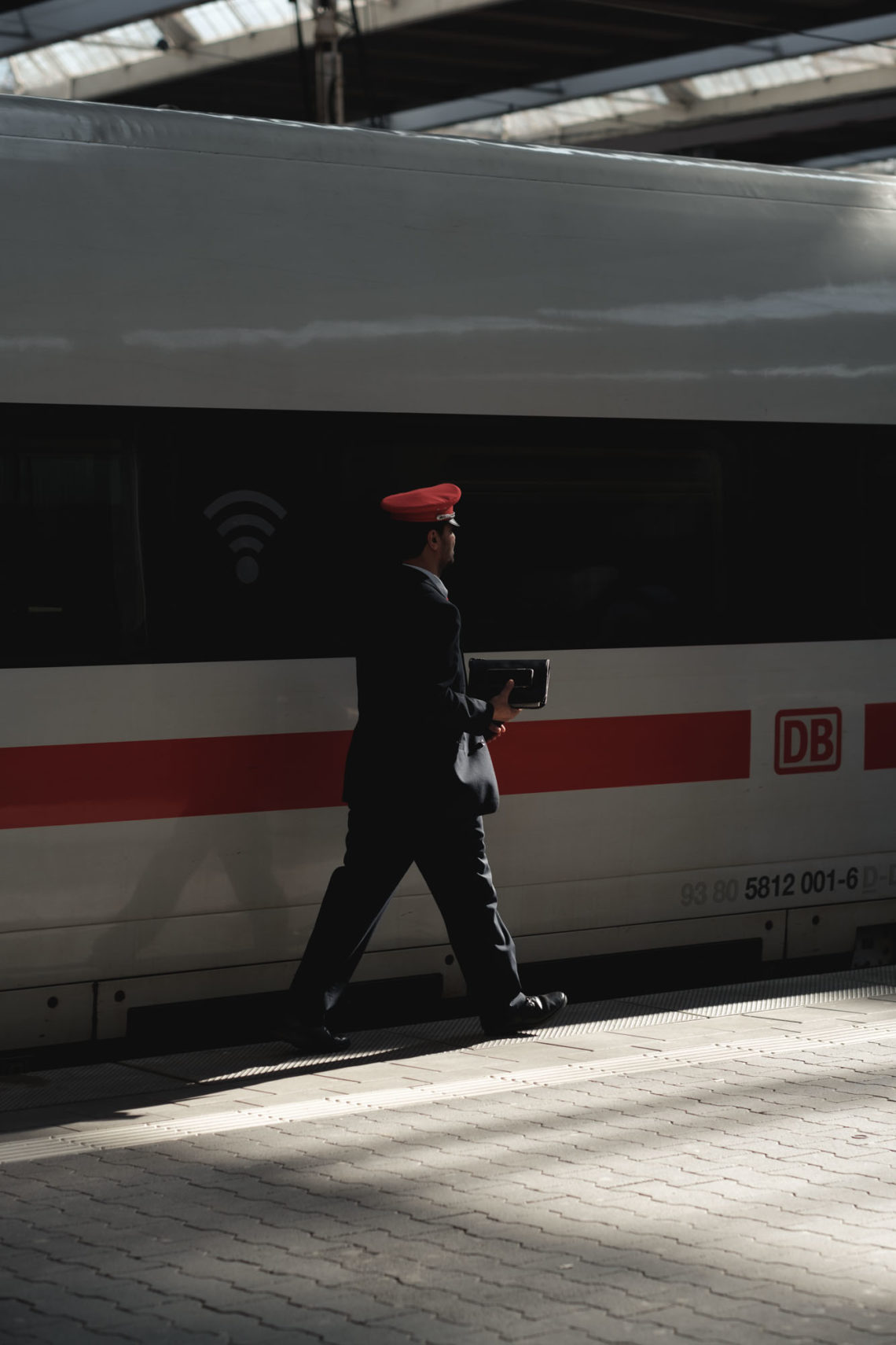 Deutsche Bahn Conductor - Munich, Germany - Fuji X-T3