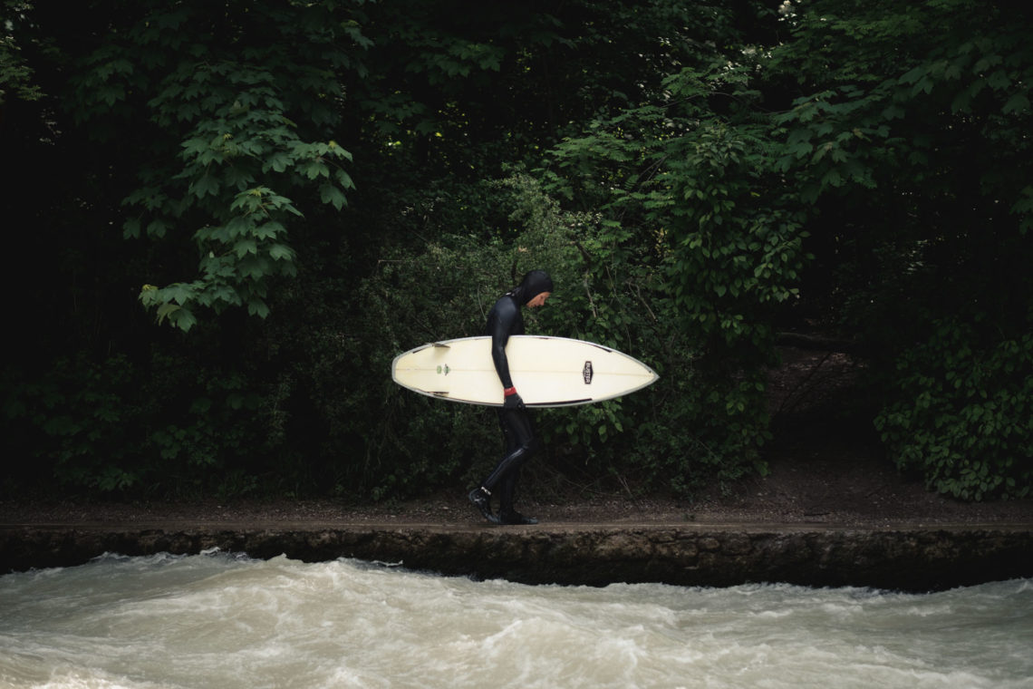 Eisbach Surfer - Munich, Germany - Fuji X-T3
