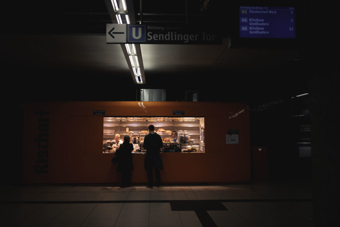 Line up from the Right - Munich, Germany - Fuji X100F