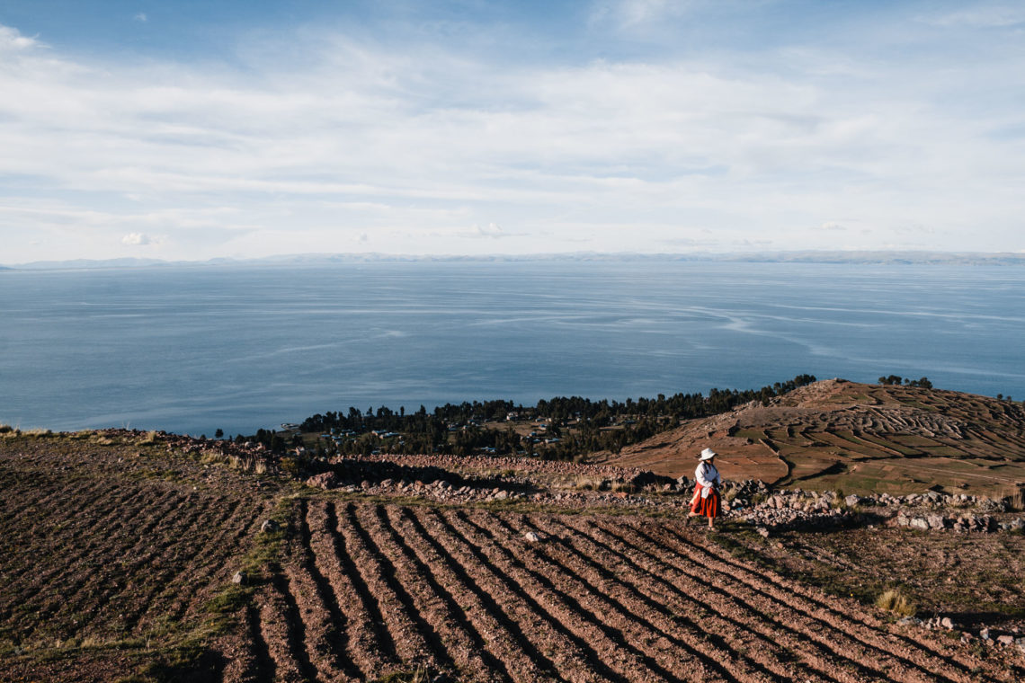 Lake Sunset - Lake Titicaca, Peru - Canon EOS XTi