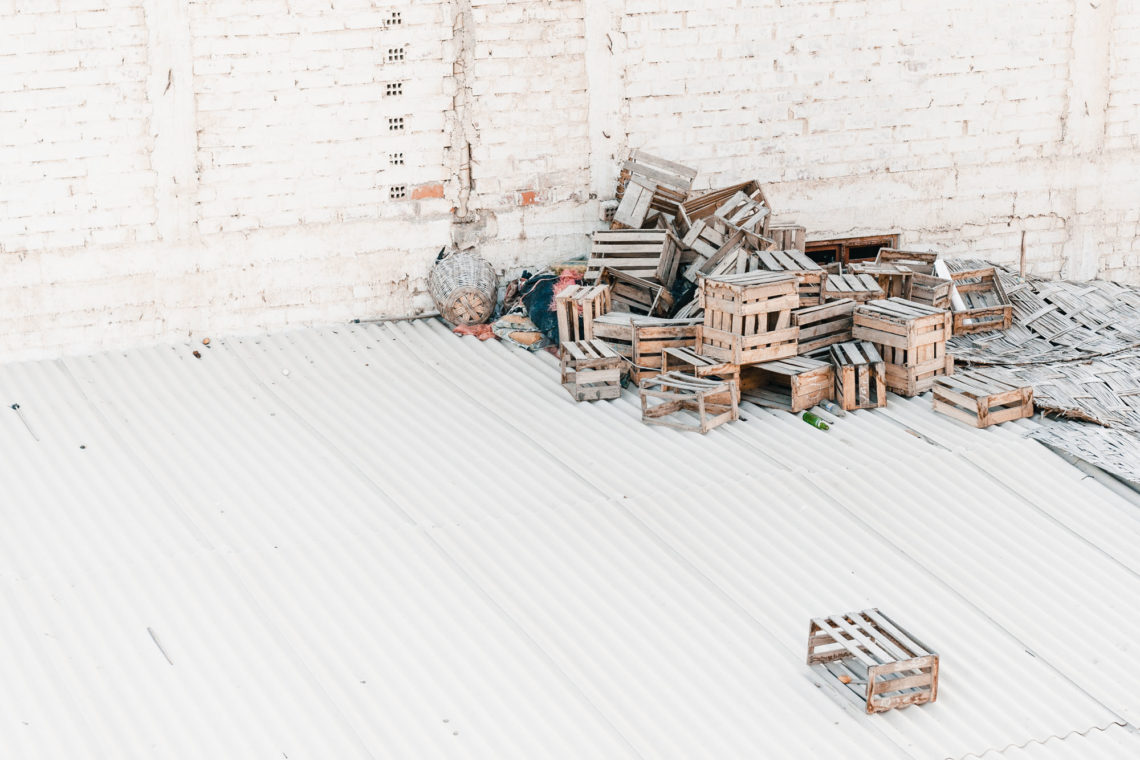 Old Crates - Paracas, Peru - Canon EOS XTi