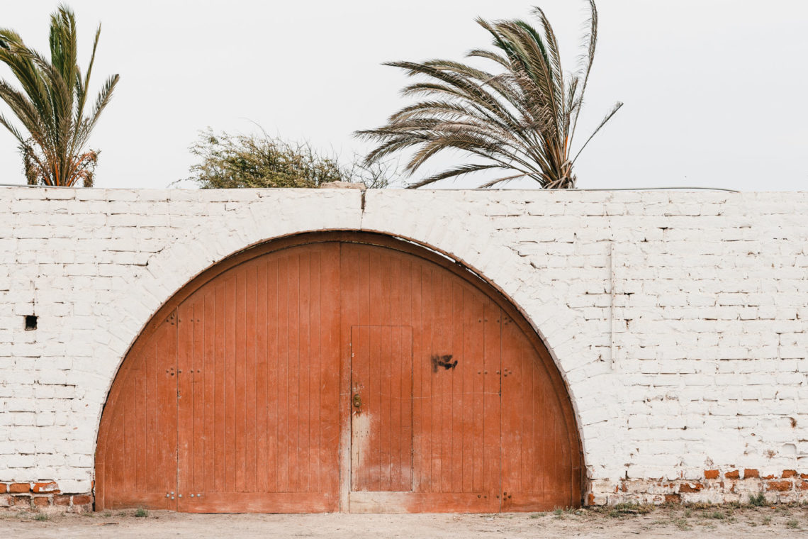 Red Door - Paracas, Peru - Canon EOS XTi